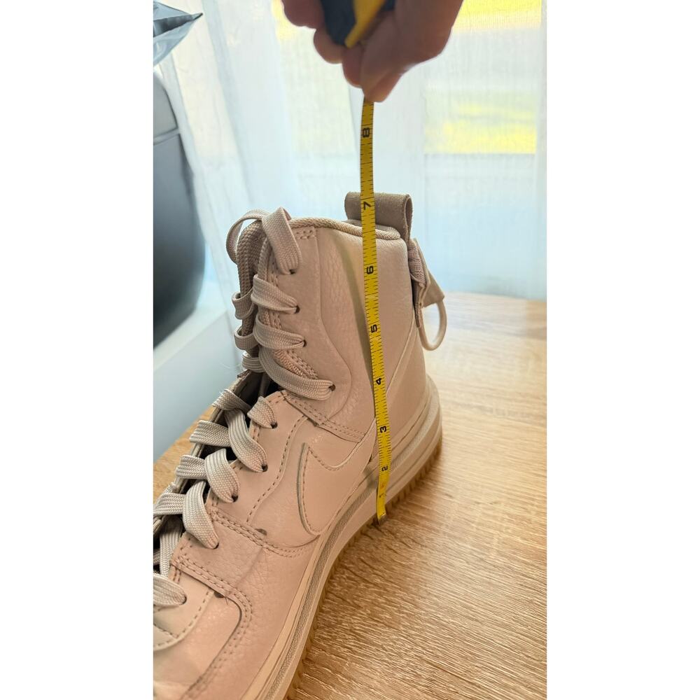 Nike Air Force 1 Blush Pink High Utility Sneakers size 9.5 - Picture 8 of 8